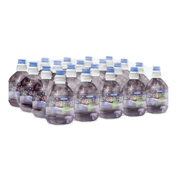 paquete de Nestlé Agüitas Uva con 20 botellas de 300 ml c/u