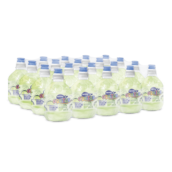 paquete de Nestlé Agüitas limón con 20 botellas de 300 ml c/u