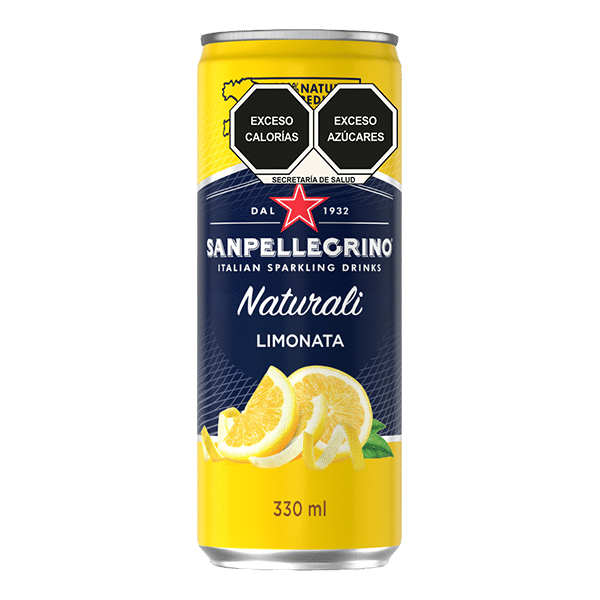 lata de San Pellegrino Limonata Naturali de 330 ml