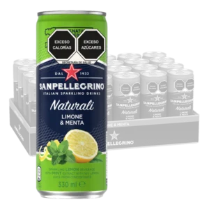 San Pellegrino gasificada saborizada lata