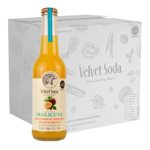 Velvet soda 12 botellas de 275 ml