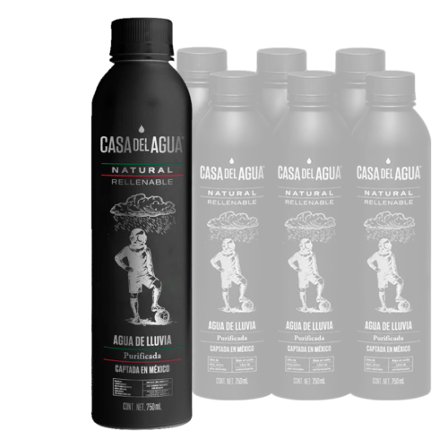 Casa del Agua natural aluminio negro